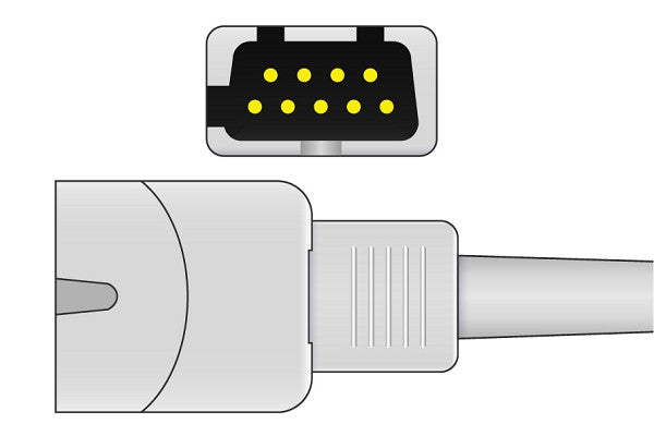 Masimo Compatible SpO2 Adapter Cable - LNC MAC-180