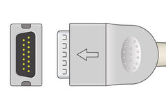 Mortara > Burdick Compatible Direct-Connect EKG Cable - 012-0700-00thumb