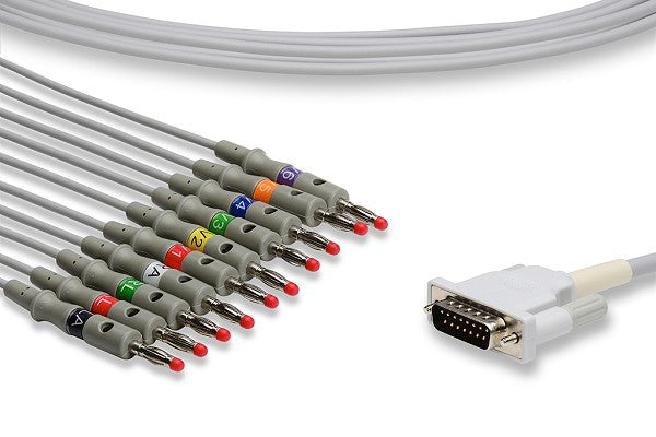 Philips Compatible Direct-Connect EKG Cable - M2461A