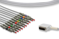 Kenz Compatible Direct-Connect EKG Cable - K131thumb