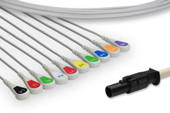 Mortara > Quinton Compatible Direct-Connect EKG Cable - 60-00185-01thumb