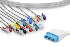 Nihon Kohden Compatible Direct-Connect EKG Cable - BJ-900PAthumb
