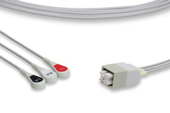GE Healthcare > Marquette Compatible ECG Telemetry Leadwire - 394111-014thumb