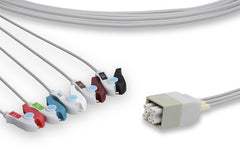 GE Healthcare > Marquette Compatible ECG Telemetry Leadwire - 394111-005thumb