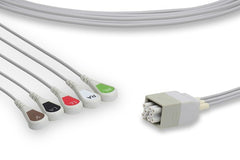 GE Healthcare > Marquette Compatible ECG Telemetry Leadwire - 394111-012thumb