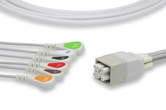 GE Healthcare > Marquette Compatible ECG Telemetry Leadwire - 394111-010thumb