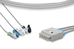 GE Healthcare Compatible ECG Leadwire - 164L0027thumb