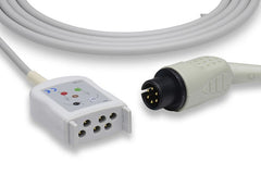 Nihon Kohden Compatible ECG Trunk Cable - JC-006PAthumb