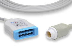 Philips Compatible EKG Trunk Cable - M1663Athumb