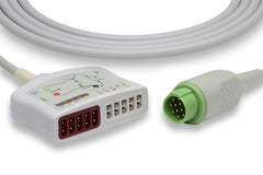 Fukuda Denshi Compatible ECG Trunk Cable - CI-700D-5thumb